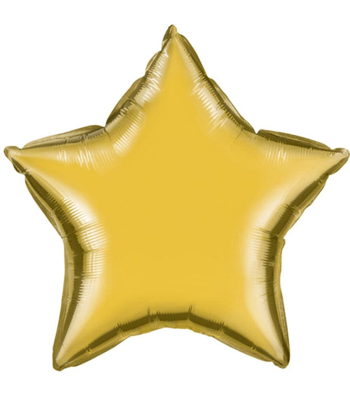 Gold Star Foil Balloon