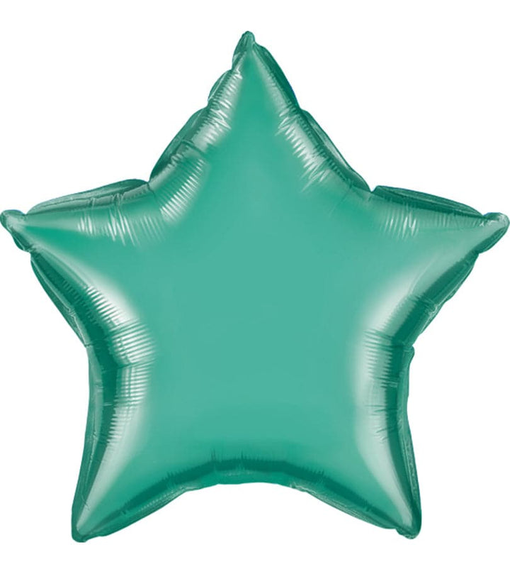 Green Star Foil Balloon