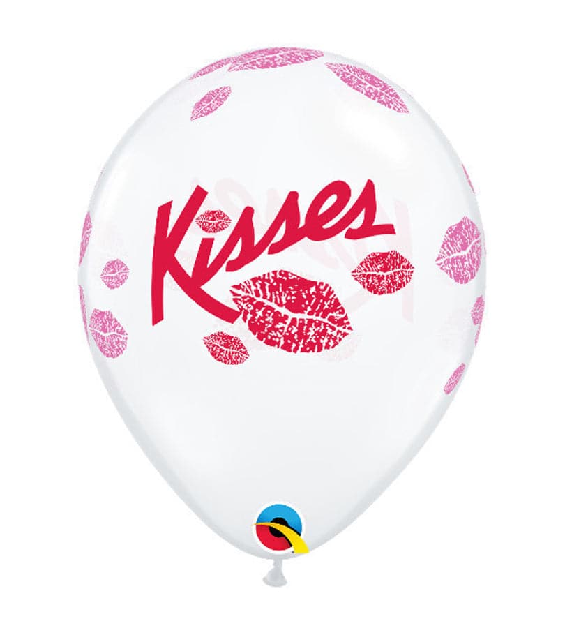 Kisses Rubber Balloon