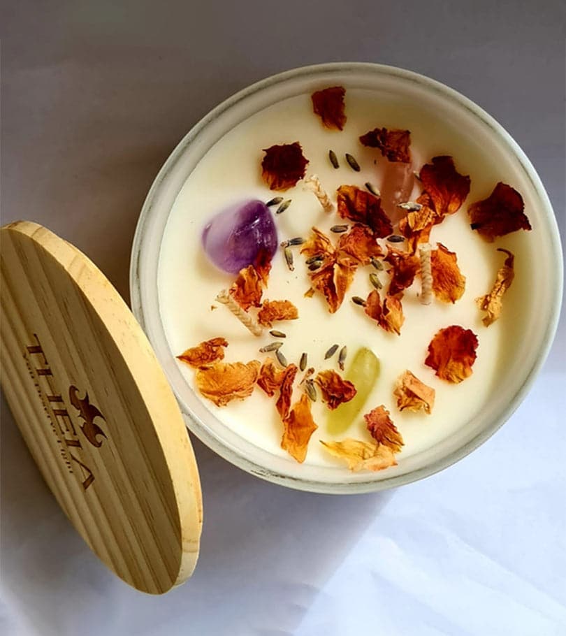 Pear & Freesia Candle 340g by Theia