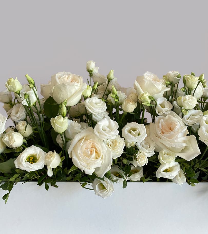 Pearl Rose Flower Box