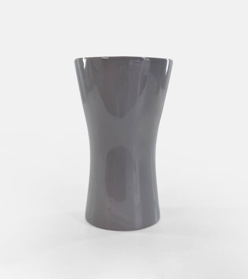 Slender Tall Grey Vase 25cm