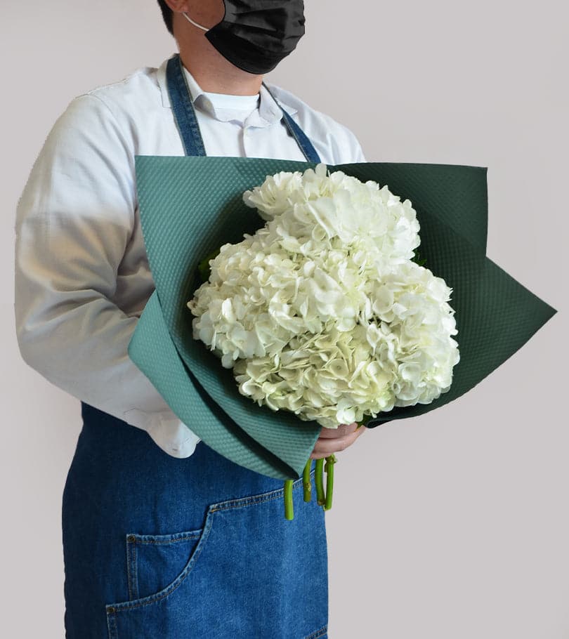 White Hydrangea Bouquet