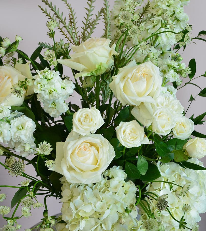 White Purity Vase Arrangement